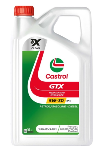 Castrol GTX 5W30 RN17 5L